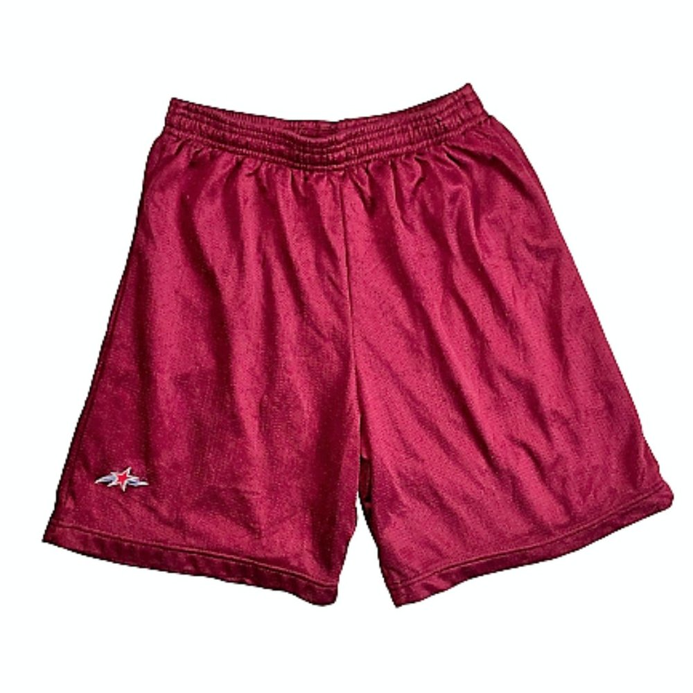 Mens S NUSTAR Apparel VINTAGE Maroon Lined Shorts!
